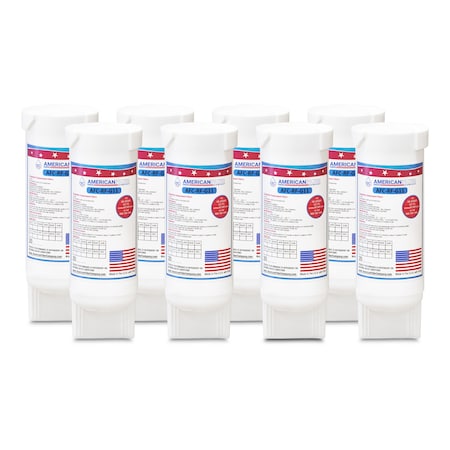 American Filter Co GE GZS22D Comparable Refrigerator Water Filters (made by Model number AFC-RF-G11), 8PK GZS22D-AFC-RF-G11-8-96741